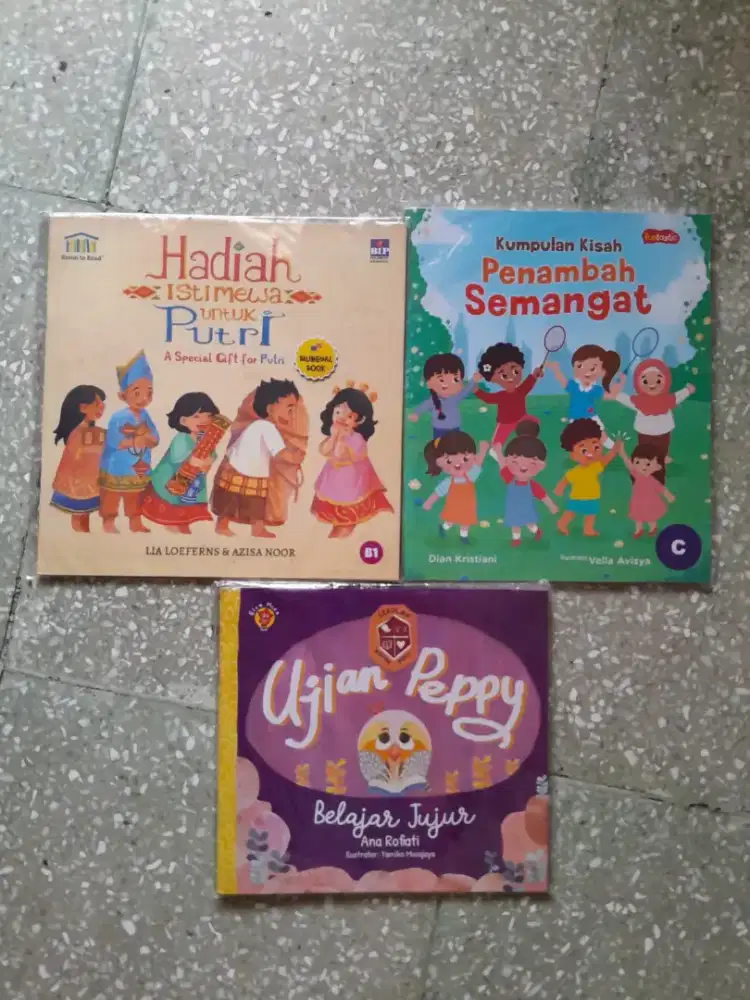 3 BUKU CERITA BACAAN ANAK - JUAL RUGI