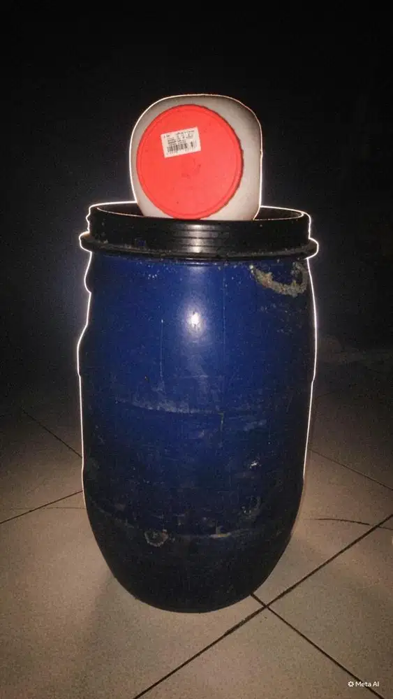 Tong Plastik Biru