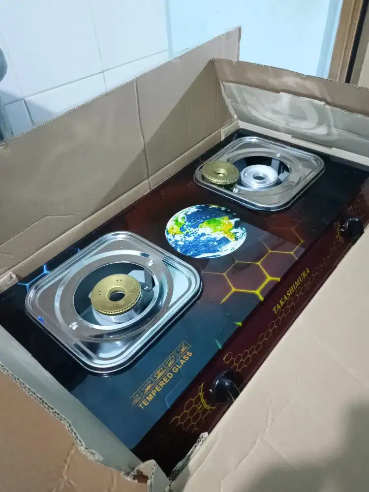 Kompor gas 2 tungku model terbaru