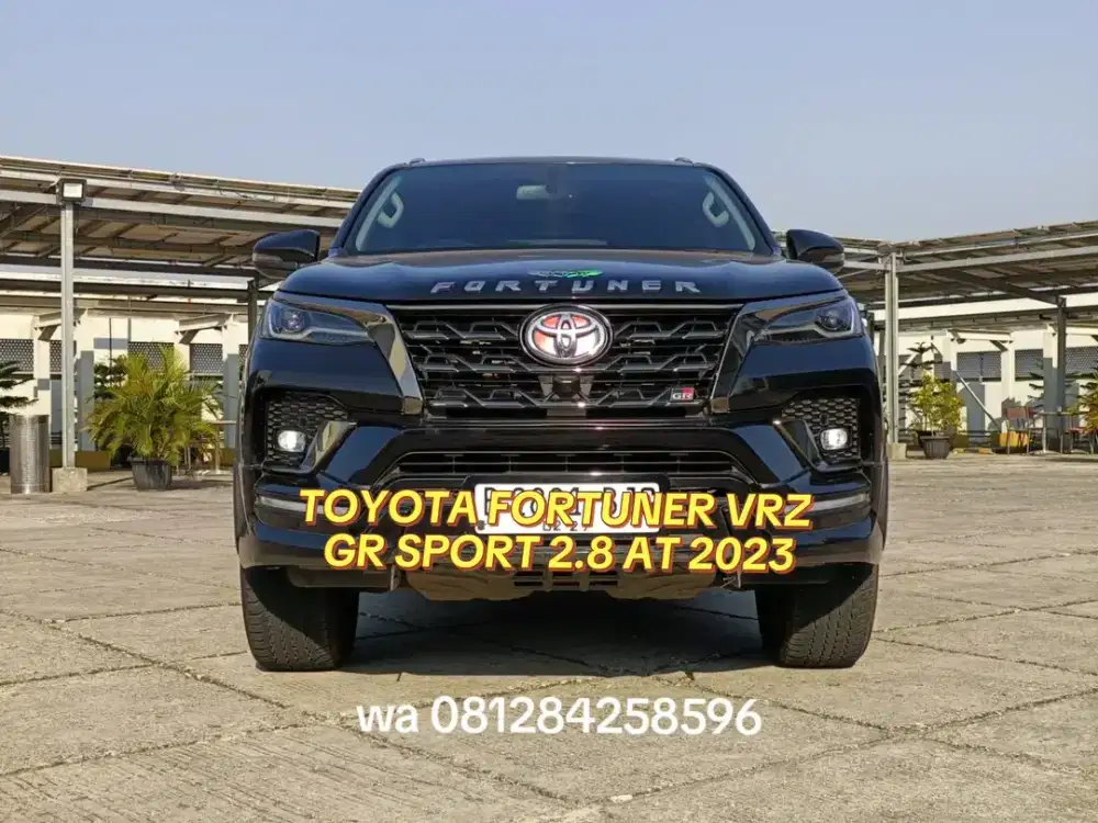 (KM31RB) TOYOTA FORTUNER VRZ GR SPORT 2.8 4X2 AT 2023/PAJAK 2-2027