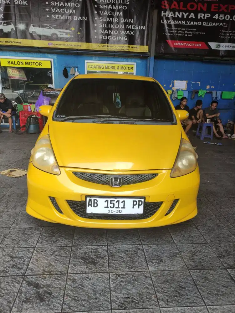 Honda Jazz VTEC 2007 Top Grade Kuning Istimewa