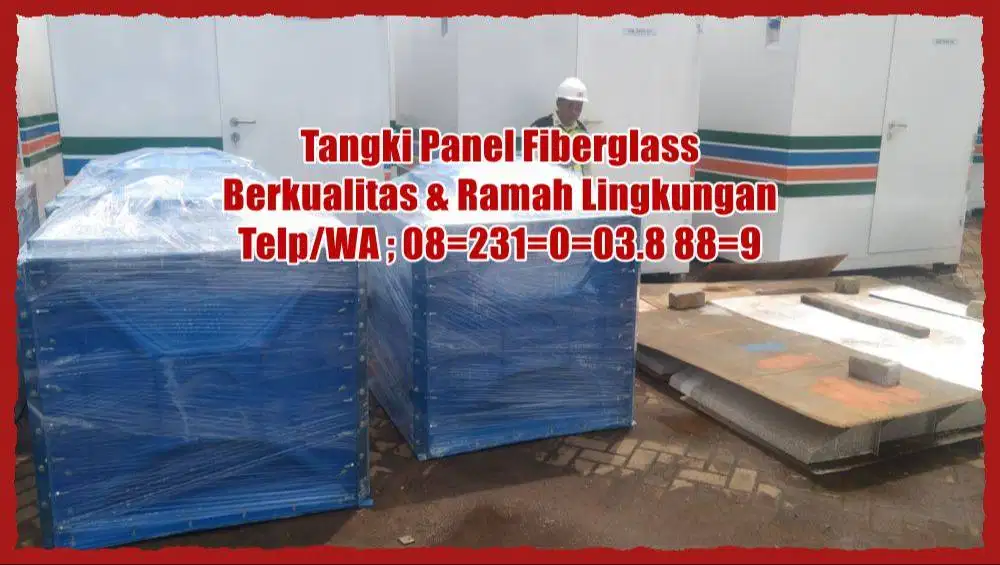 TANGKI AIR / TANGKI PANEL / ROOF TANK FRP / ROOFTANK FIBERGLASS