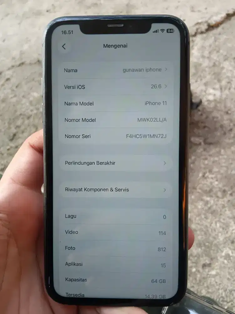 Iphone 11 64gb ex inter