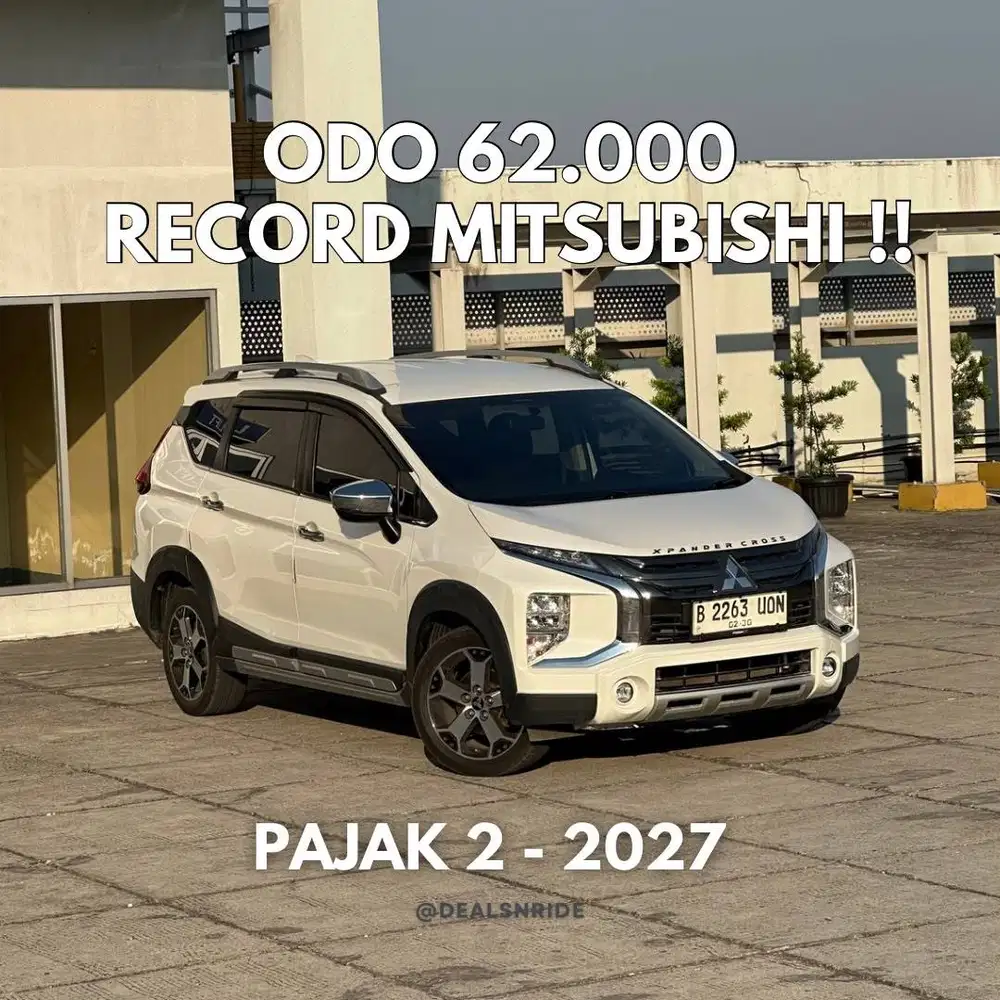 ODO 62.000 FULL RECORD !! PAJAK 2/2027 XPANDER CROSS PREMIUM PACK 2020
