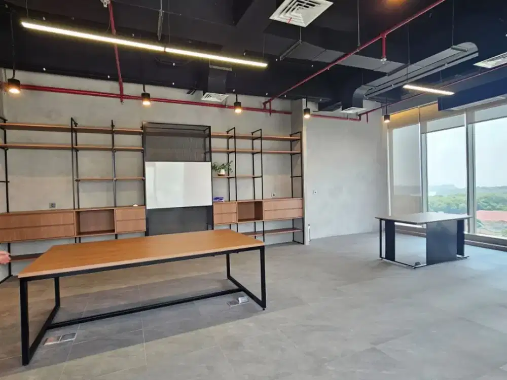 Disewakan Goldcoast office PIK Uk 104m2 Interior Kondisi Rapi At Jakarta Utara