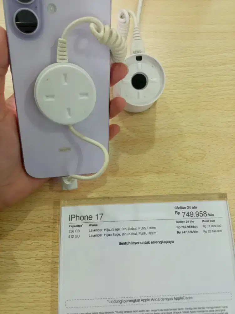 CICILAN TANPA KARTU KREDIT IPHONE 17 256GB