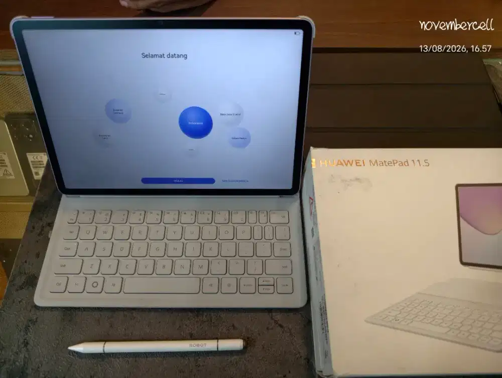 huawei matepad 11.5 2025 papermatte 8/256 mulus include keyboard
