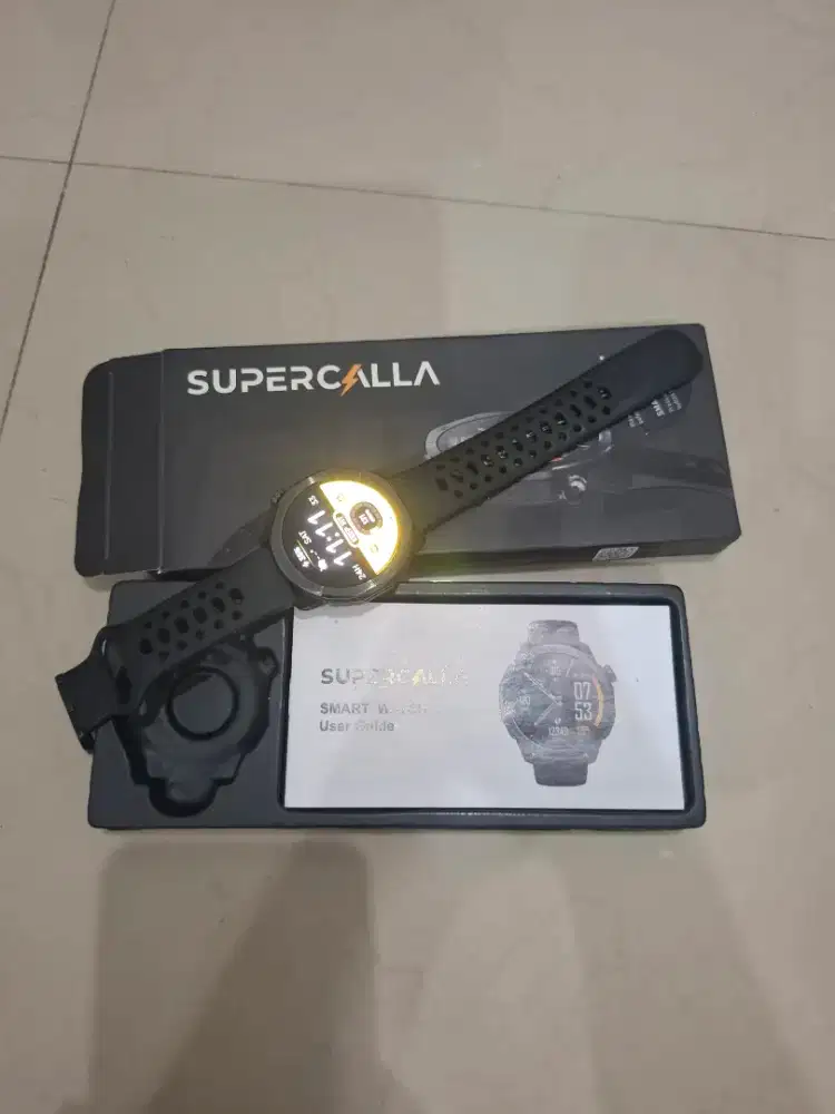 Di jual smartwatch supercalla onyx