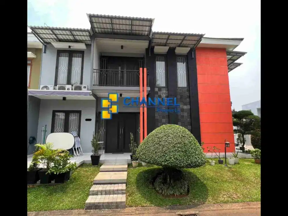 Jual Rumah Cluster Posisi Hoek SHM Semi Furnished Sevilla BSD, An