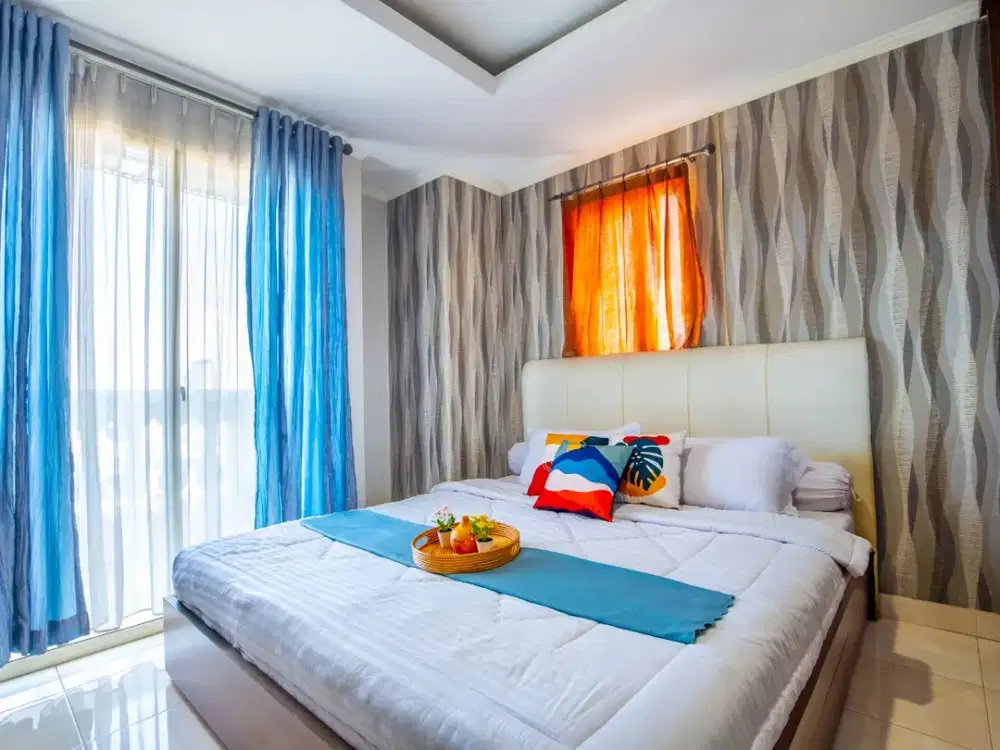 Lokasi Pusat Jakarta & Unit Full Furnished! Apartemen Murah The Boulveard 1BR, Siap Huni, Lokasi Jakarta Pusat (Sarinah, Monas, Bundaran HI)