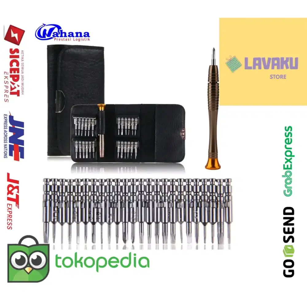 Obeng Reparasi Torx Set 25 in 1