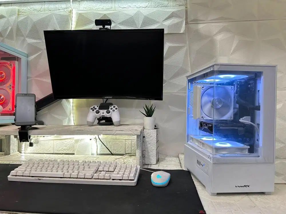 PC Ryzen 5 4500 Ram 16Gb RX 5500Xt Ssd 256Gb Hdd 500Gb B450M Wifi