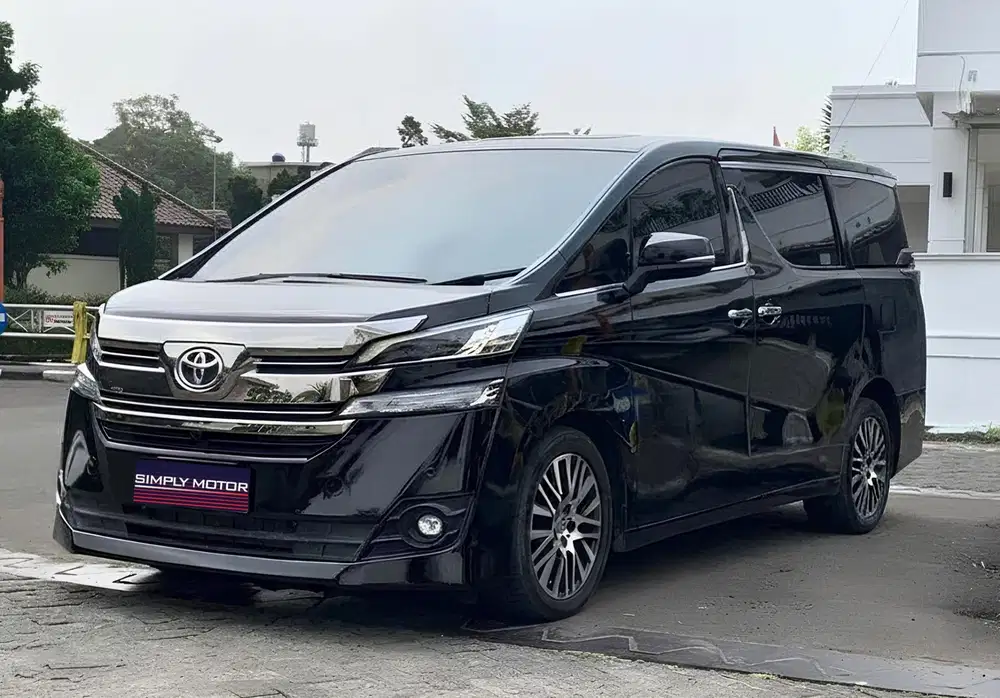 [TDP NOL] Vellfire 2.5 G AT TAHUN 2017