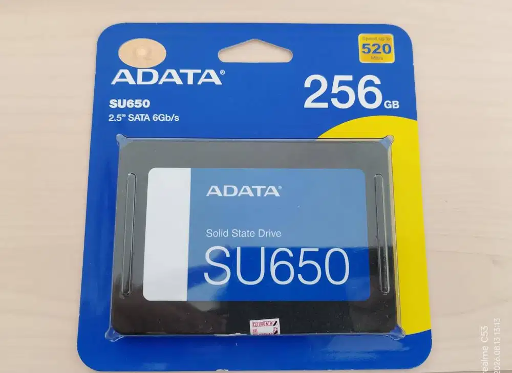 SSD SATA ADATA 256GB SU650