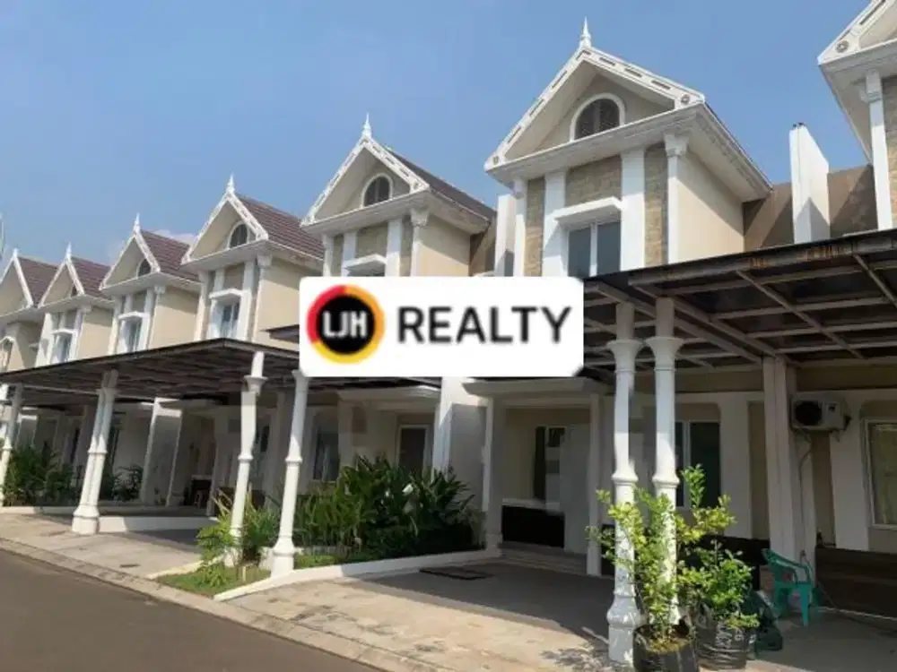 RUMAH LUAS 6x15 DI CLUSTER NORTH THAMES JGC