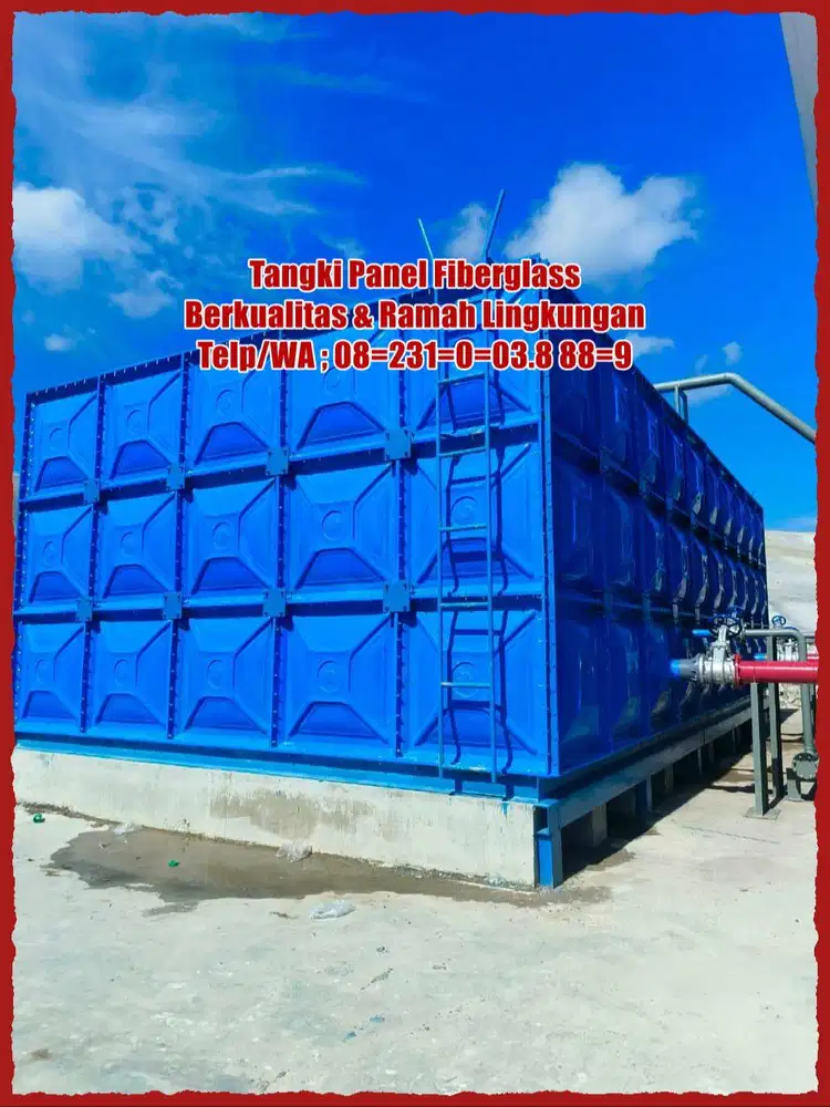 TANGKI AIR / TANGKI PANEL / ROOF TANK FRP / ROOFTANK FIBERGLASS