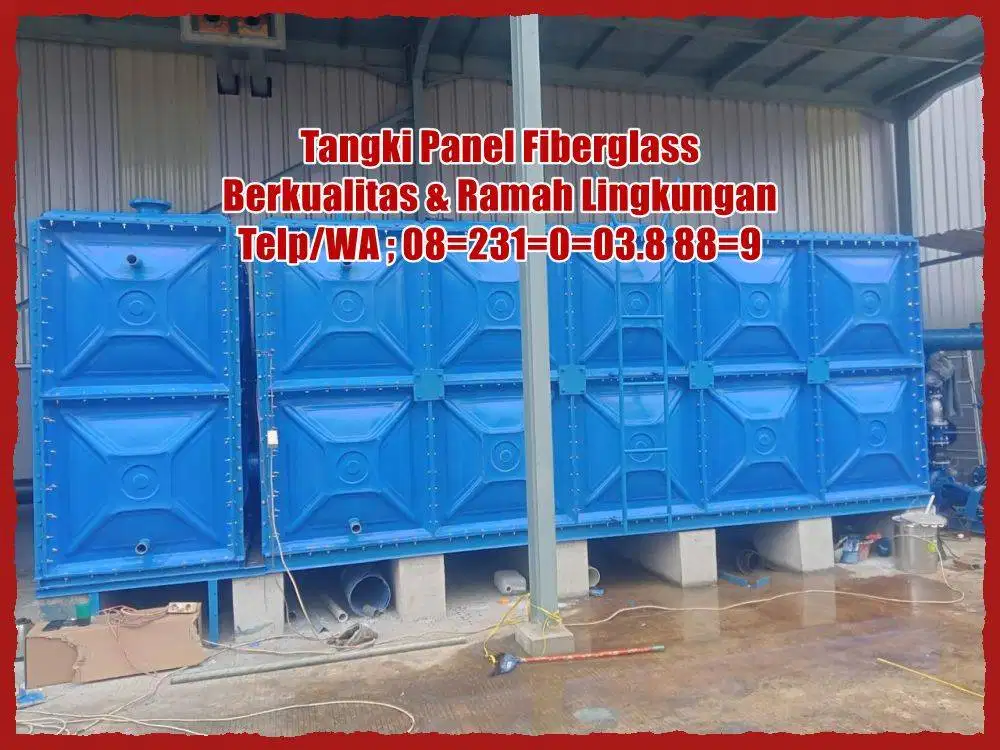 TANGKI PANEL / ROOF TANK / TANGKI AIR / ROOFTANK FRP/ TANGKI FRP
