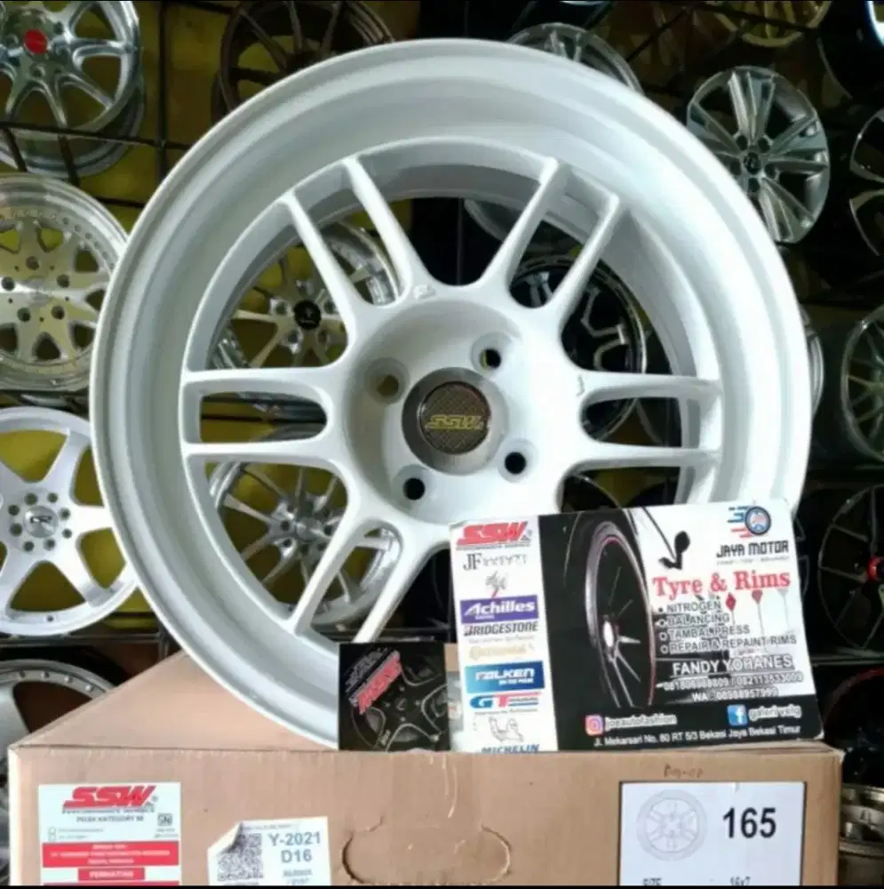 Velg rpf1 r16 4x100 by SSW thailand