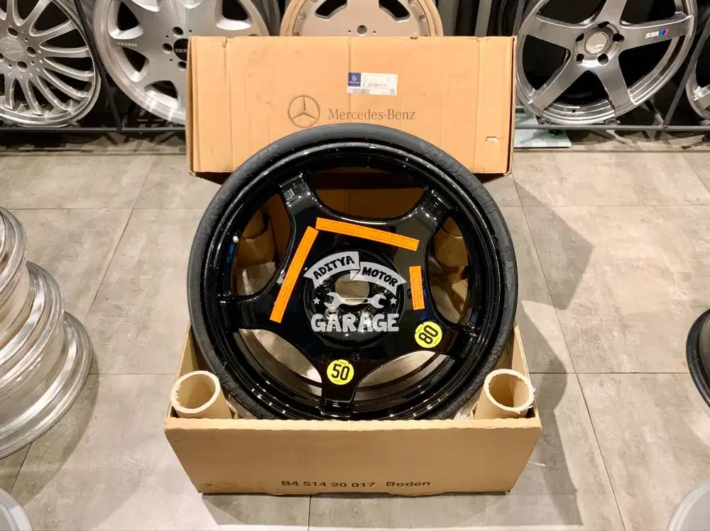Velg Ban Serep Mercy Spare Tire OEM Mercedes Benz W222 R-20, PCD 5x112