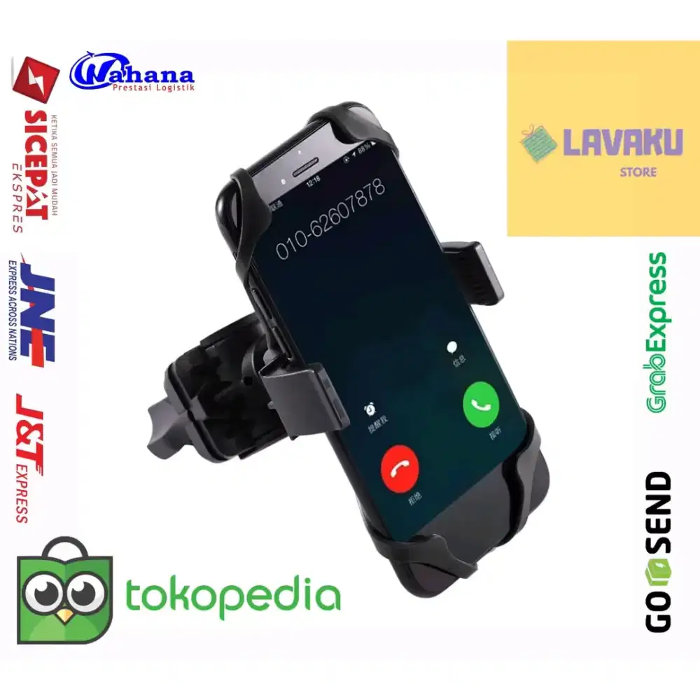 Holder Smartphone Sepeda Universal Rack Bicycle