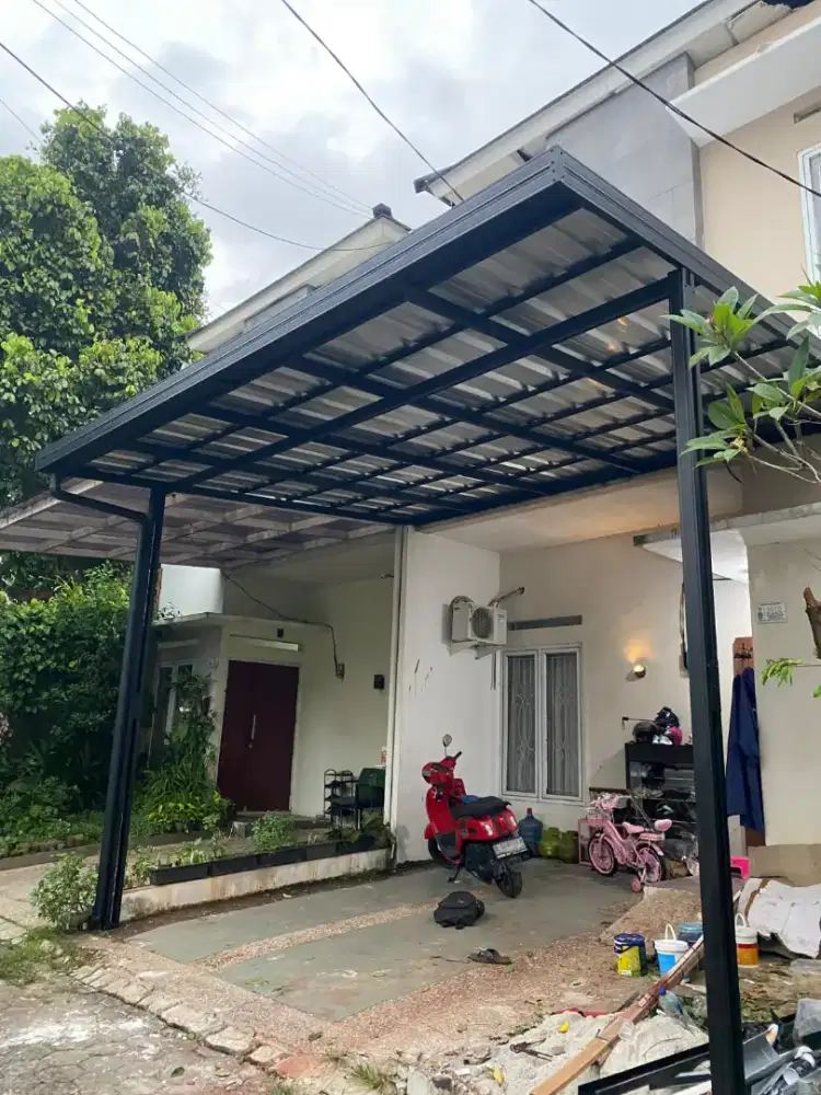 KANOPI CANOPY, RAILING, TANGGA, PAGAR, ATAP BAJA, KITCHEN SET, TRALIS