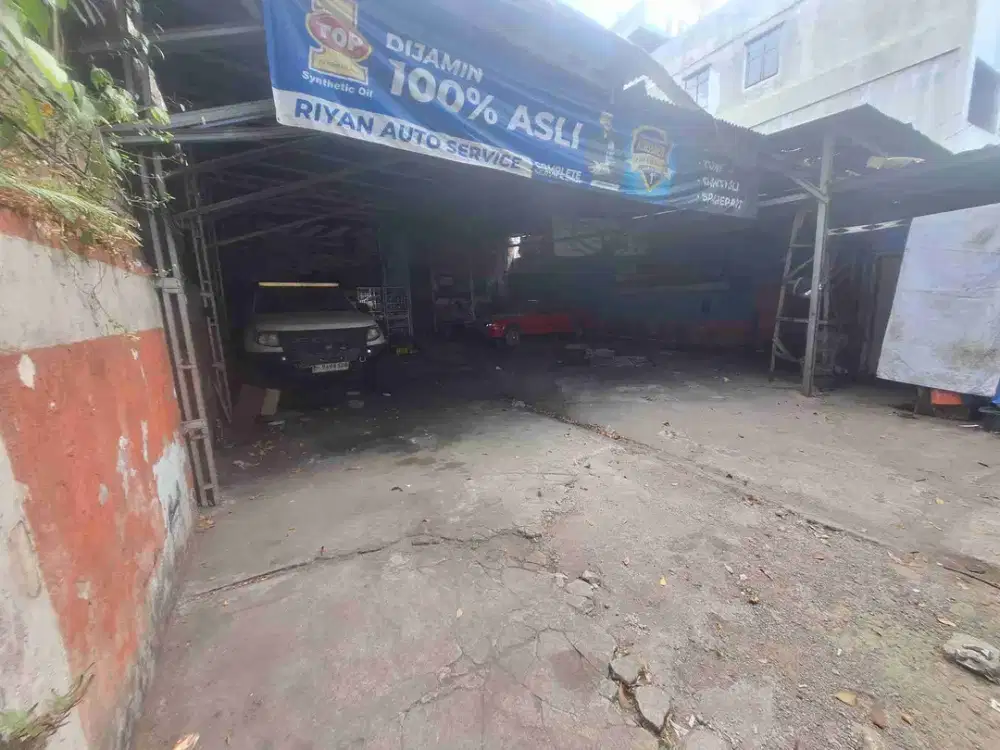 Disewakan Ex Bengkel Mobil Strategis Di Mainroad Moh.Toha Bandung