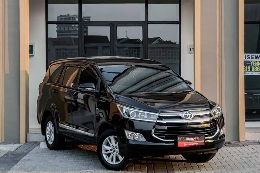 Toyota Kijang Innova 2.0V 2.0 V Bensin MT Manual 2019 Hitam Metalik