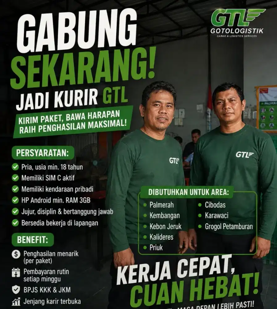 Loker kurir GTL