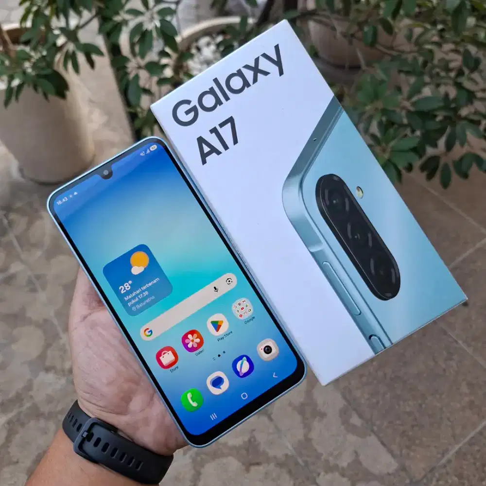 Samsung A17 8/128GB masih garansi resmi