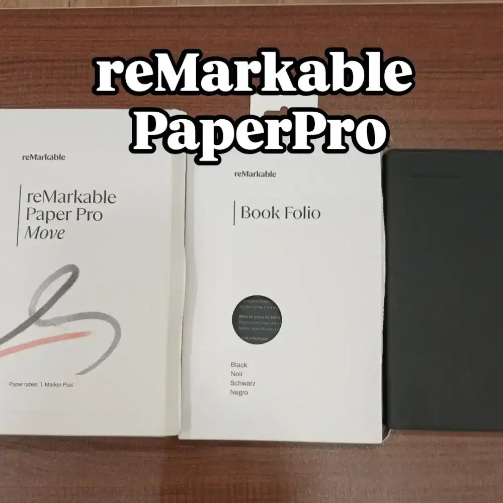 Remarkable Paperpro Move free folio book