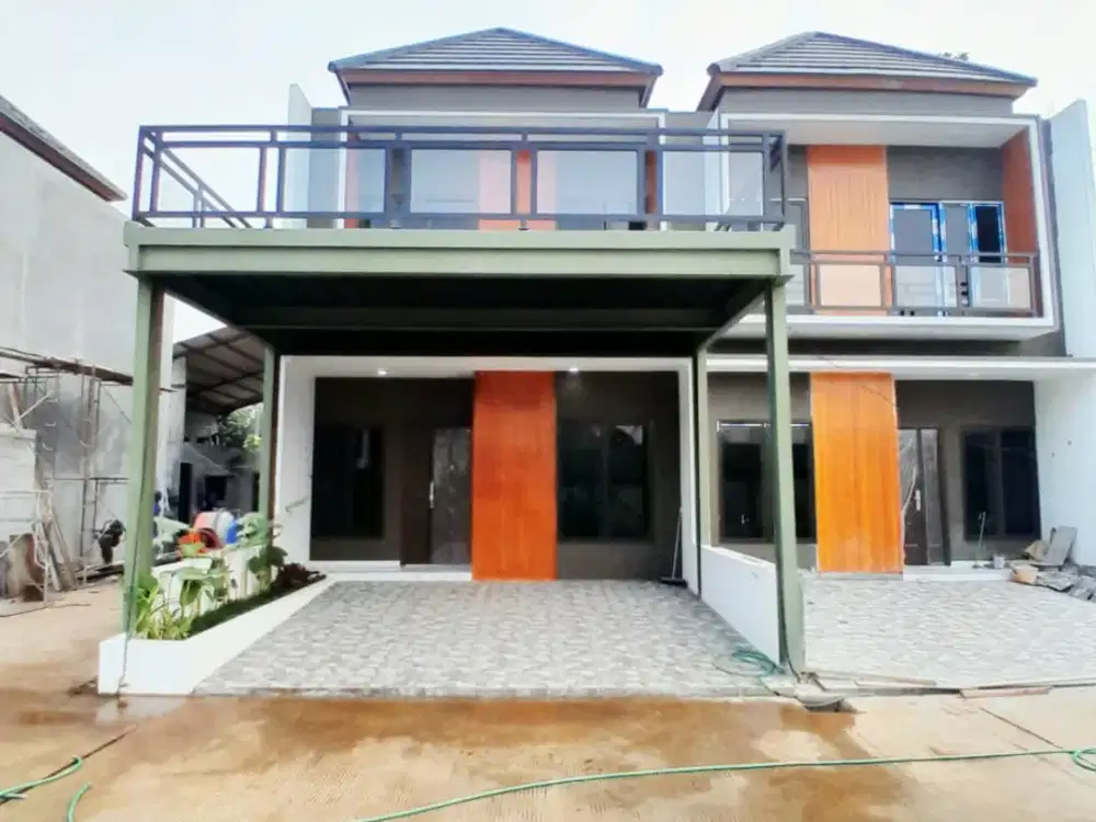 Rumah cluster mewah super murah cuma 900juta an lokasi strategis dekat pintu Tol Jatiwarna
