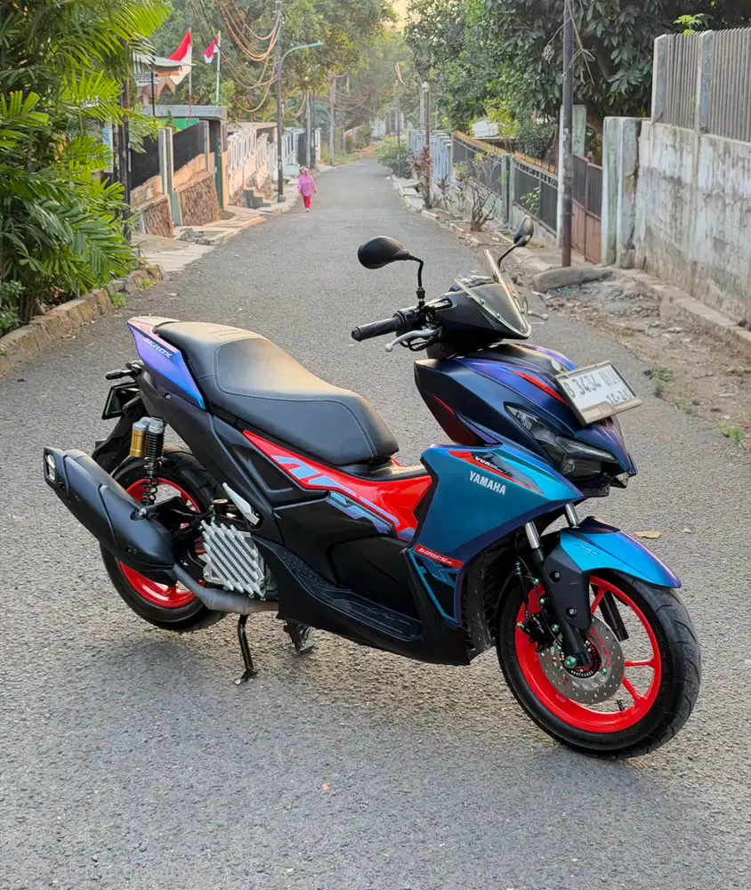 Km 4rb! Sprti baru! YAMAHA NEW AEROX ALPHA S ABS 2025 keyless pajak on