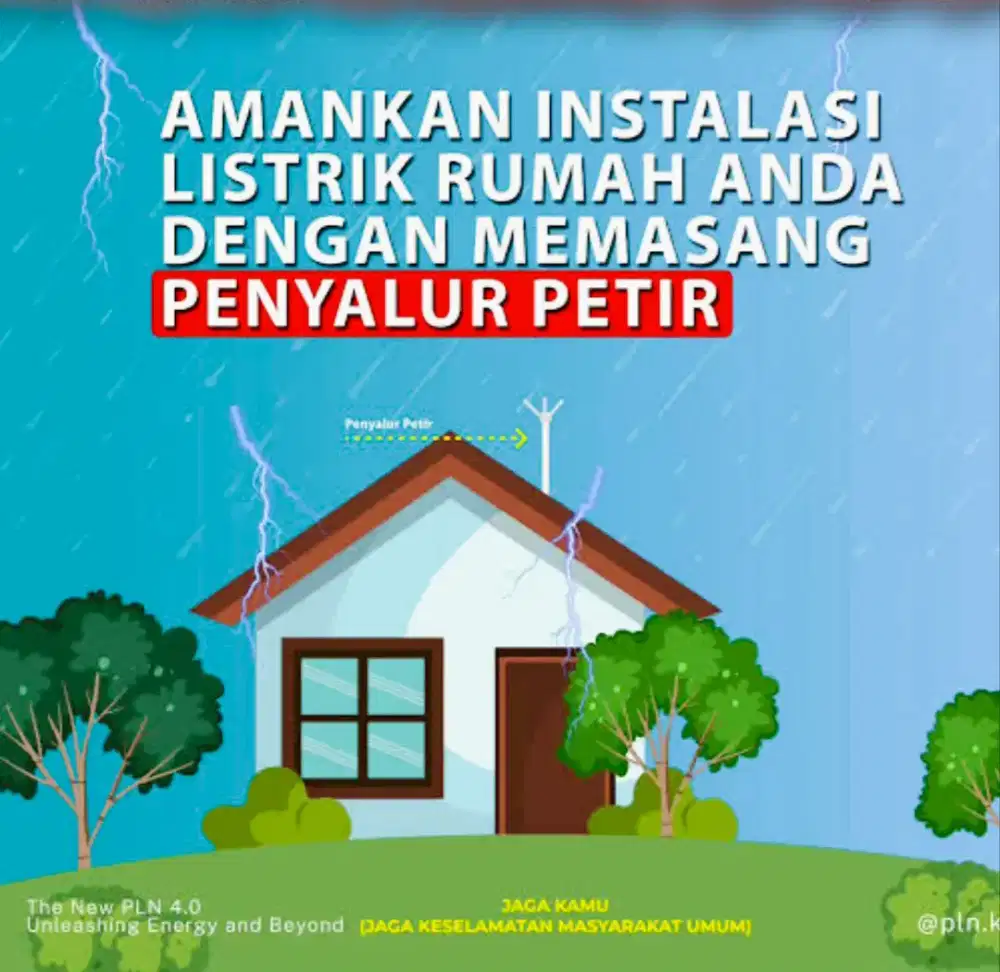 Terima Pasang Anti Petir Standar SNI