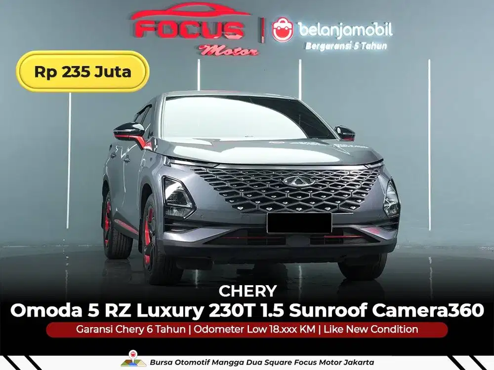 [ LOW KM 18RB ] Chery Omoda 5 RZ Luxury 230T 1.5 Sunroof 2023/2024