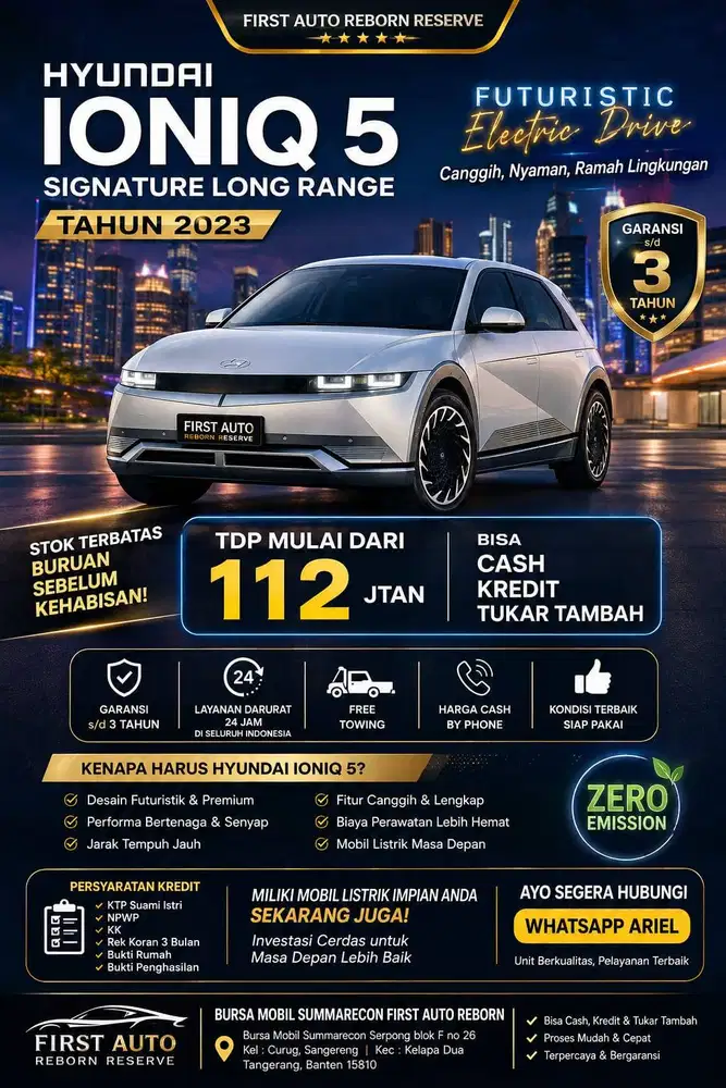 Hyundai ionic 5 long range 2023