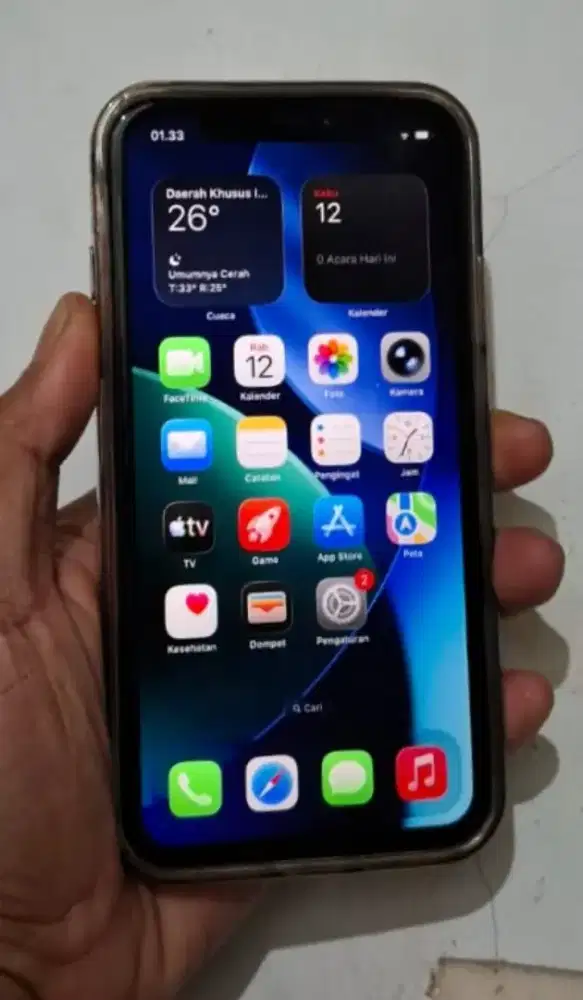 Iphone 11 64gb unit kabel data