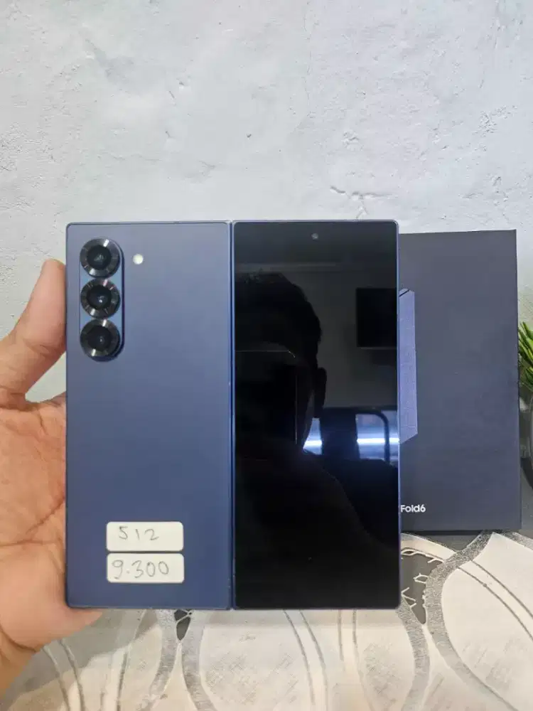SAMSUNG Z FOLD 6 5G RAM 12/512GB ORIGINAL SEIN MULUS NORMAL FULLSHET