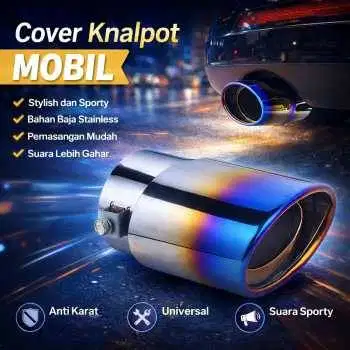 Cover Knalpot Mobil Modifikasi Muffler Cutter Burn Tailpipe