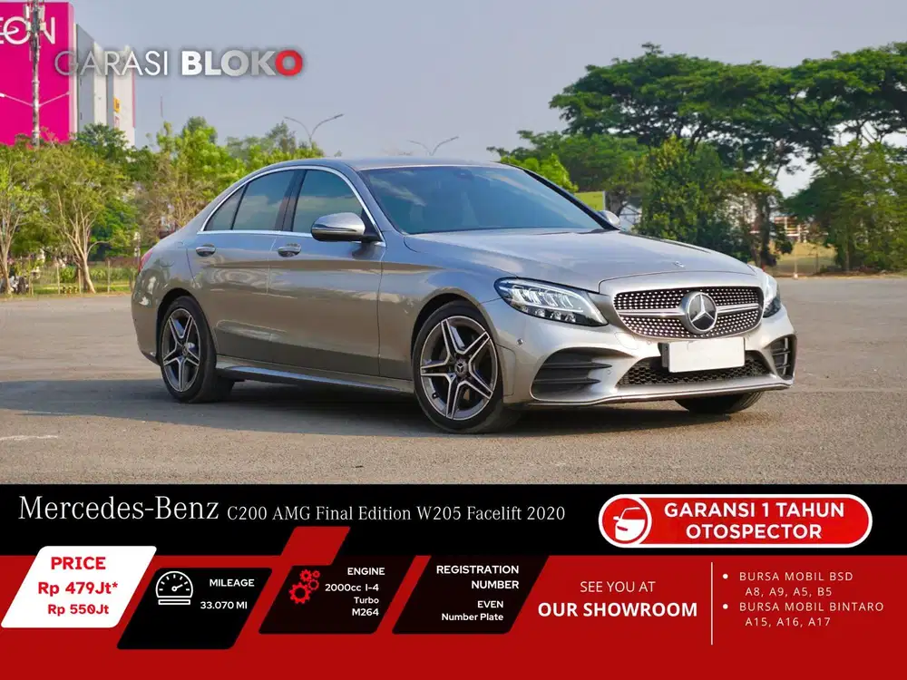 Mercedes Benz C200 W205 Facelift  AMG Final Edition 2020 / 2021