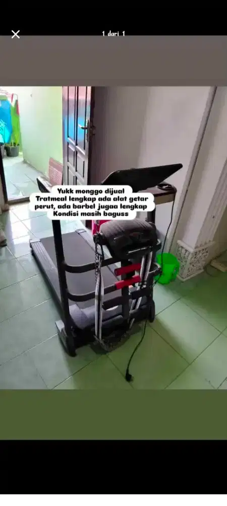Alat olahraga Treadmil