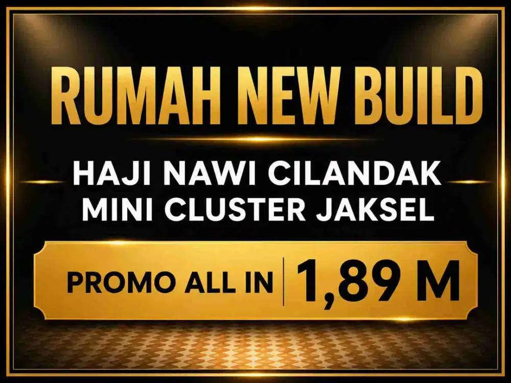 RUMAH BARU HAJI NAWI CILANDAK