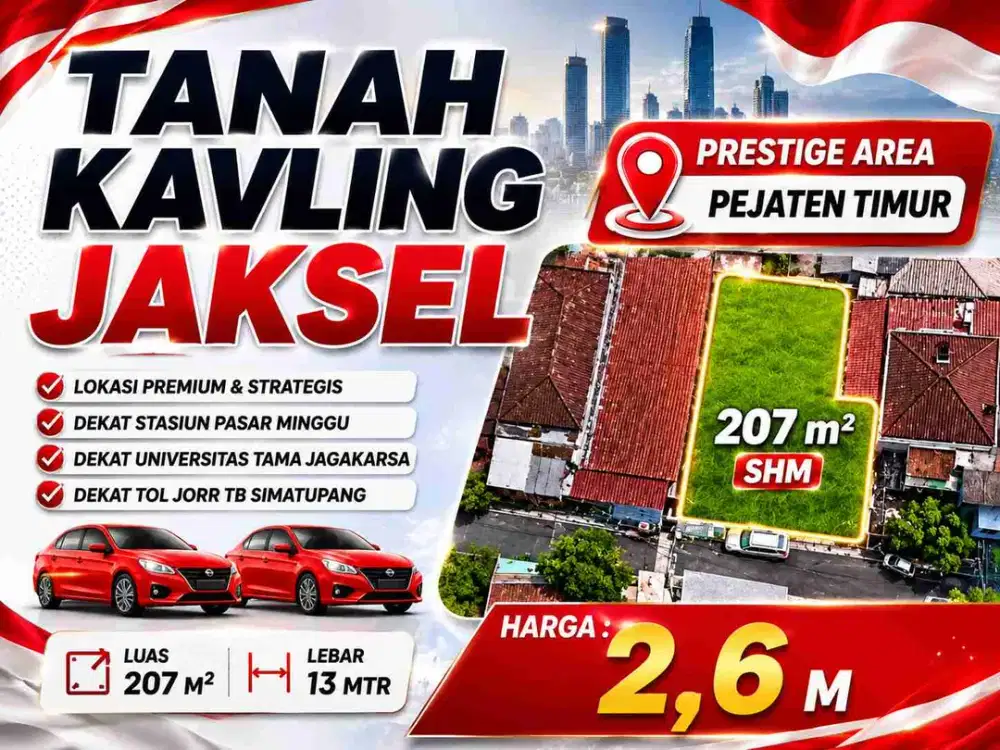TANAH KAVLING PEJATEN TIMUR
