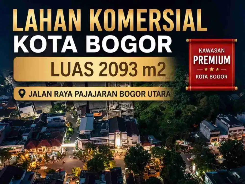LAHAN KOMERSIAL PAJAJARAN KOTA BOGOR