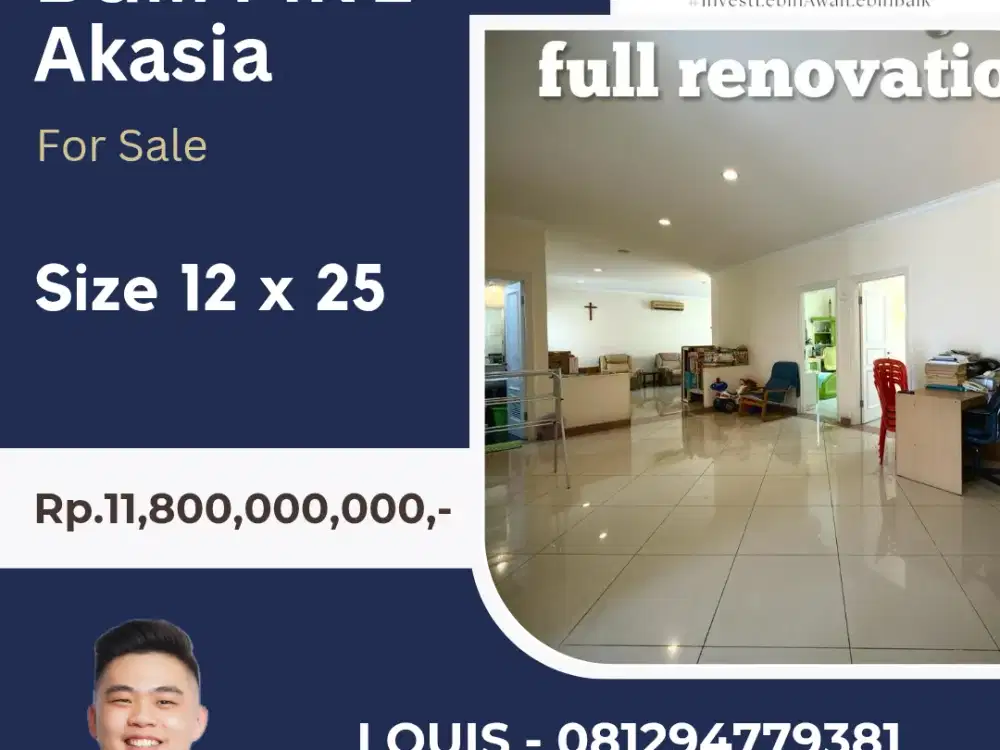 RUMAH PIK1 BGM AKASIA TERMURAH