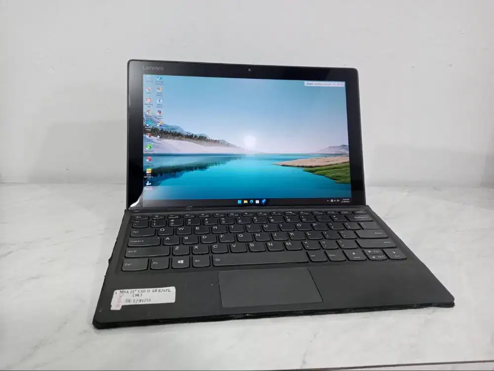 Lenovo Miix 520 Core I5 Gen 8 Keyboard LED Backlight Layar Touchscreen