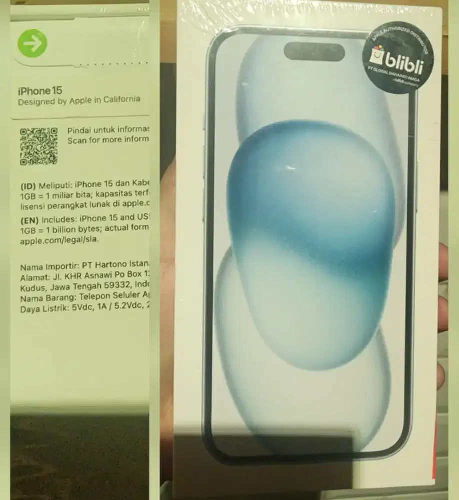 Dijual iphone 15 /128