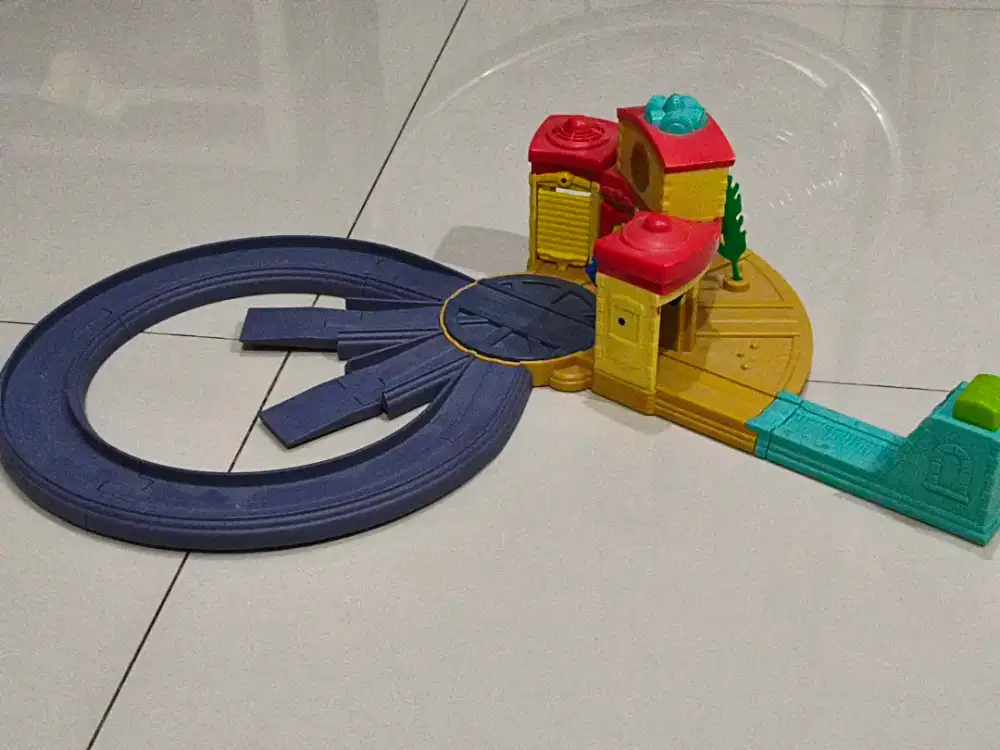 Chuggington Railway Playset Bekas Layak Pakai