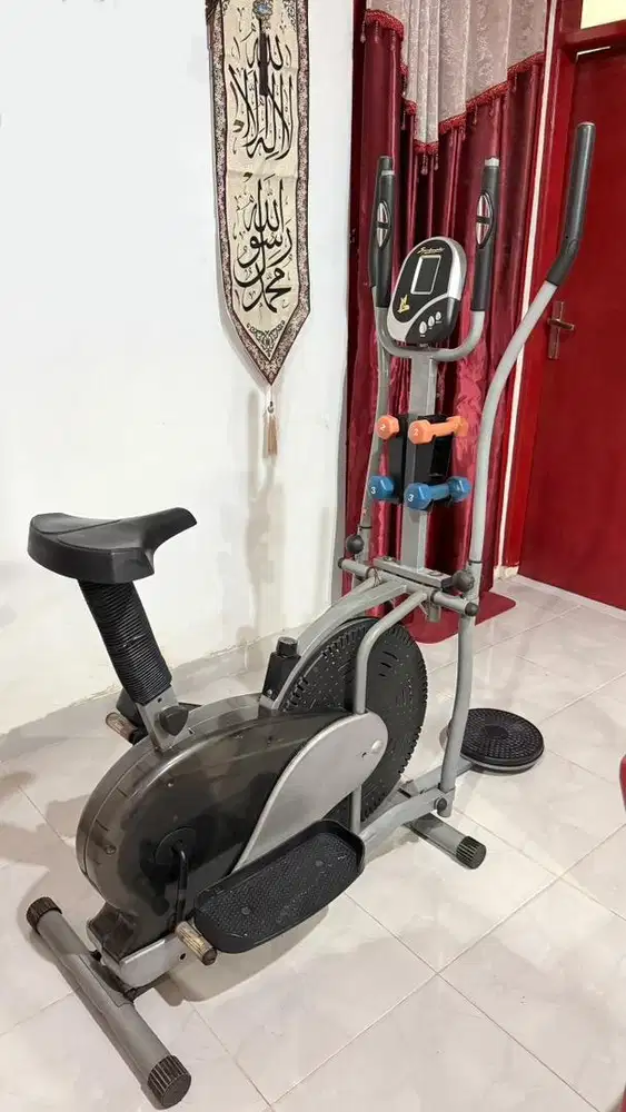 JACO JC-820 Orbitrek Elliptical Multifungsi + Dumbbell & Twister