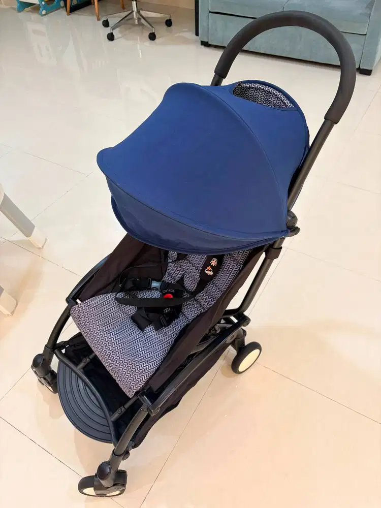 Babyzen YOYO+ 6+ Edisi Air France (Navy) - Stroller Kabin, Lengkap Dus