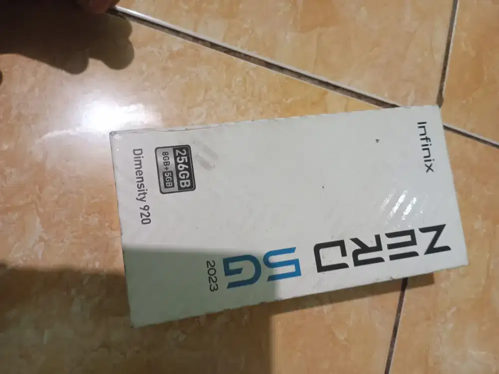 infinix zero 5G 2023 minus layar retak halus sentuh normal